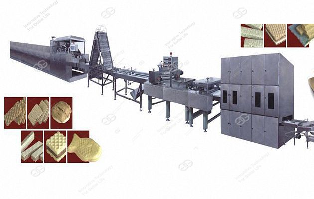 Automatic Wafer Biscuit Making Machine