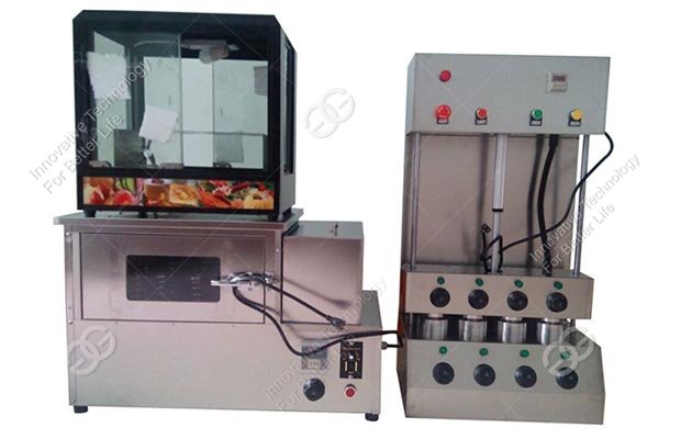4 Head Pizza Cone Molding Machine