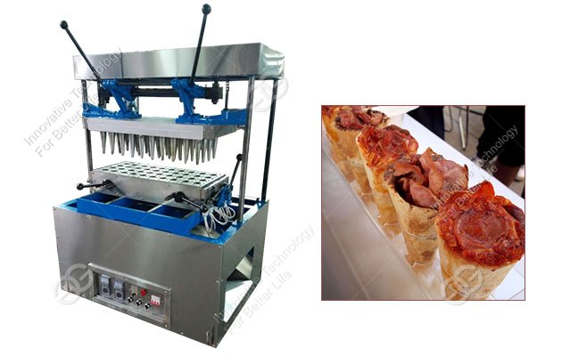 Commercial Pizza Cone Maker with 40 Moulds For Sale