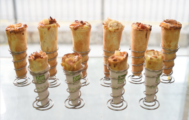 Automatic Pizza Cone Machine