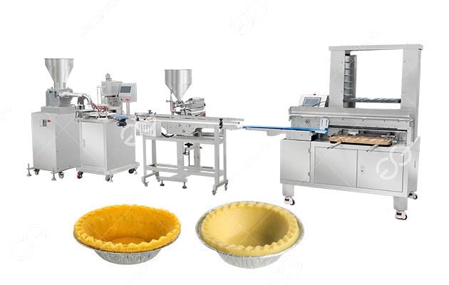 egg tart forming machine