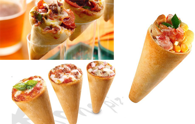 pizza cone machine