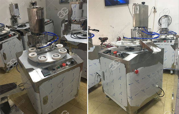 egg tart making/forming machine