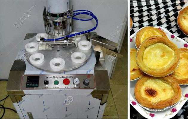 egg tart making machine