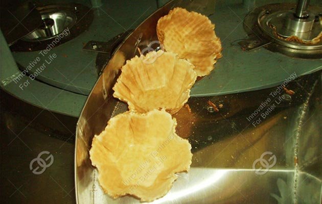 Bowl Waffle Cone Machine