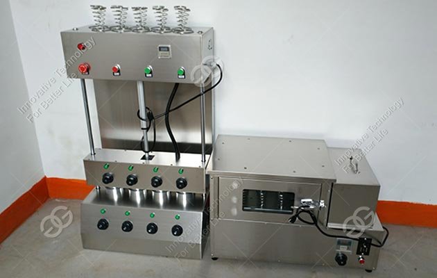 Pizza Cone Molding Machine
