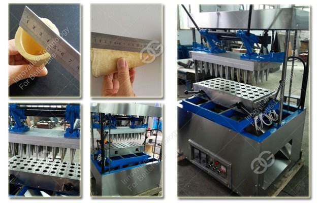 Commercial Pizza Cone Maker Machine