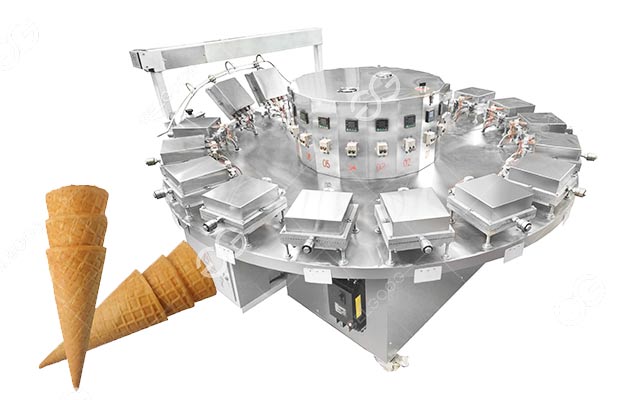 Automatic Sugar Cones Baking Machine
