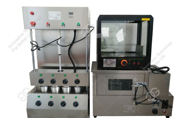 pizza cone forming machine