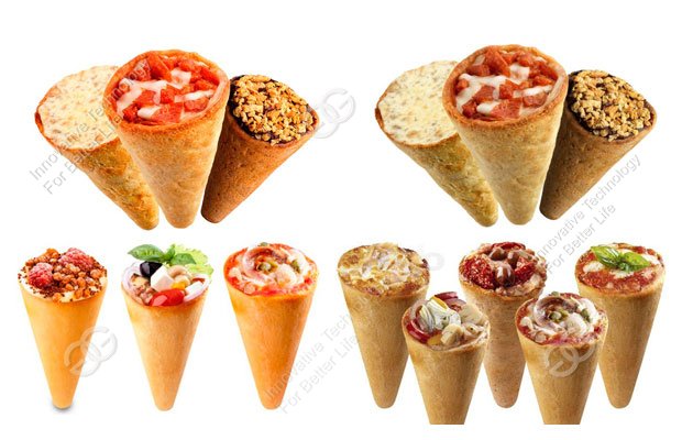 different pizza cones different pizza cones