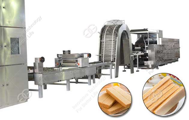 automatic wafer biscuit production line