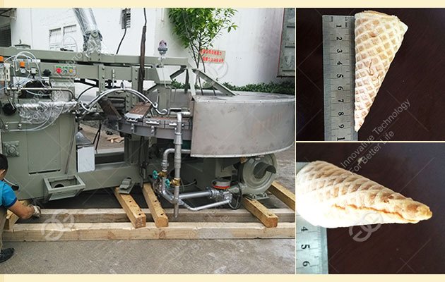 Waffle Cones Making Machine