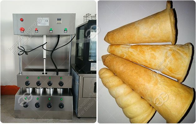 Pizza Cone Making Machine to Germany