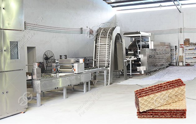 Wafer Biscuits Making Machine Line