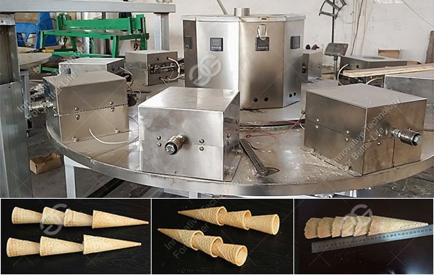 Ice Cream Cone Baking Machine in Indonesia Ice Cream Cone Baking Machine in Indonesia