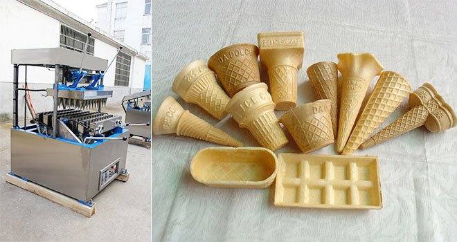 1800PCS/H Wafer Cup Making Machine in 380V