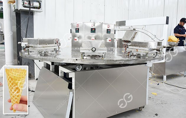Automatic Crispy Cone Machine