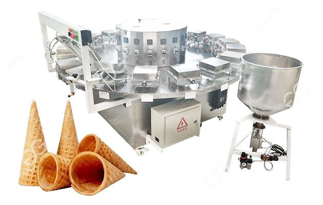 Crispy Waffle Cone Machine