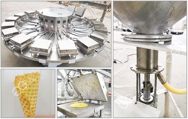 Waffle Cone Making Machine For Sale