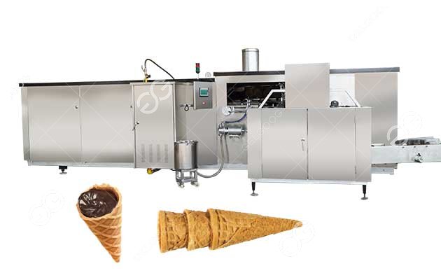 Chocolate Waffle Cone Line