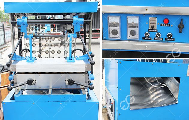 Semi Automatic Ice Cream Cone Maker Machine