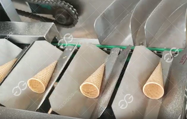 Automatic Waffle Cone Making Machine